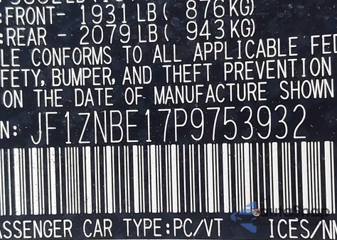 2023 Toyota Gr86 Premium from USA, damaged, VIN JF1ZNBE17P9753932